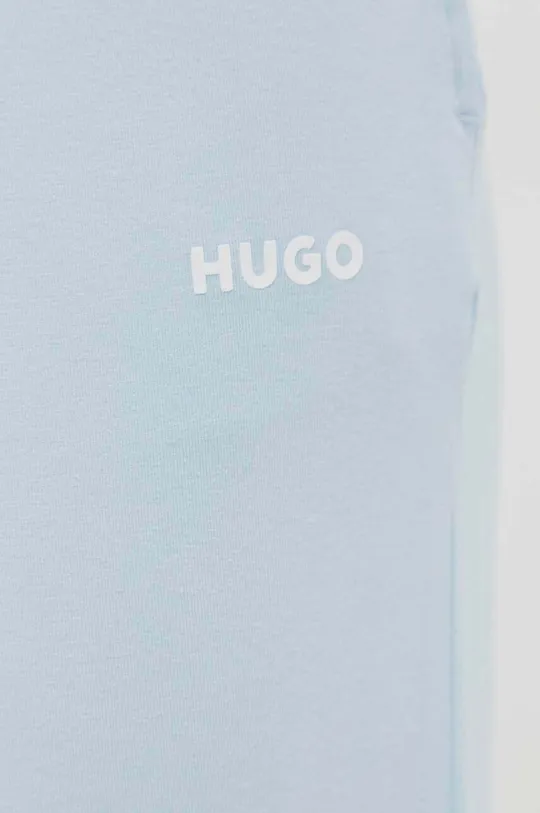 niebieski HUGO spodnie lounge