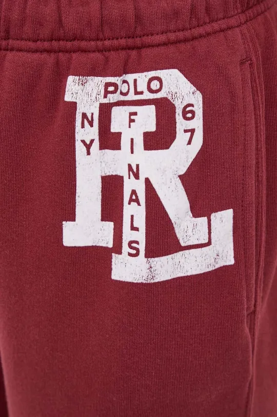 bordowy Polo Ralph Lauren spodnie dresowe