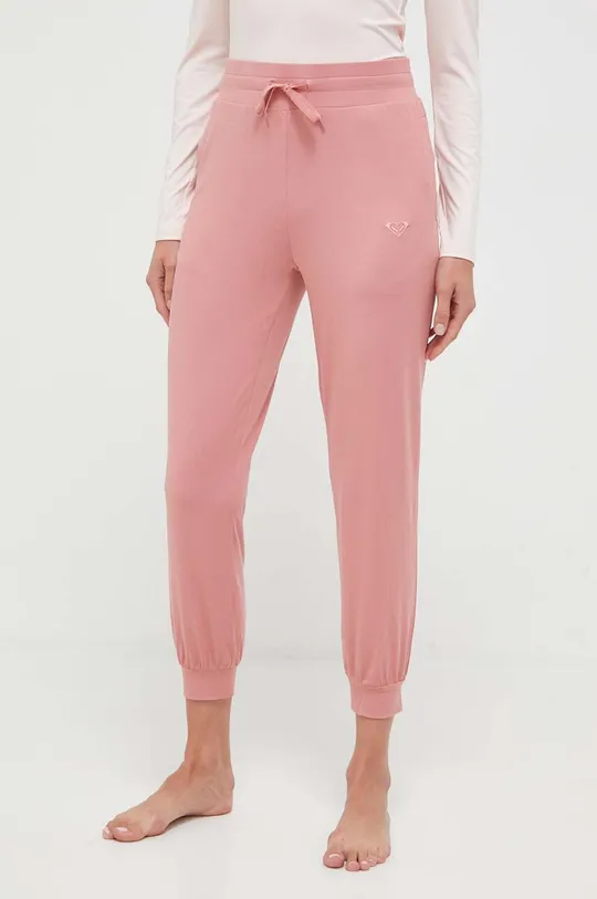 Roxy spodnie do jogi Naturally Active różowy