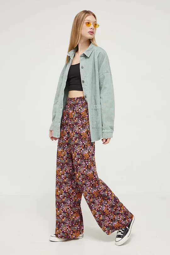 multicolor Roxy spodnie Damski