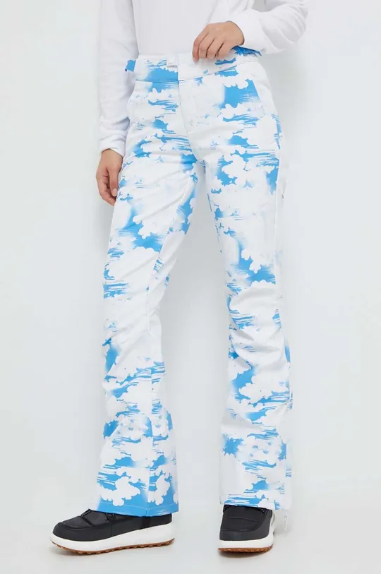 λευκό Παντελόνι Roxy x Chloe Kim Γυναικεία