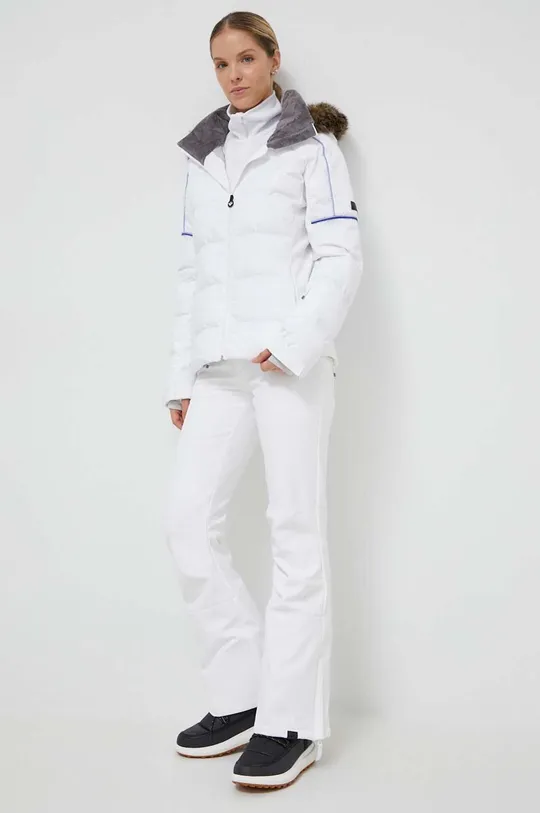 Παντελόνι σκι Roxy Rising High λευκό