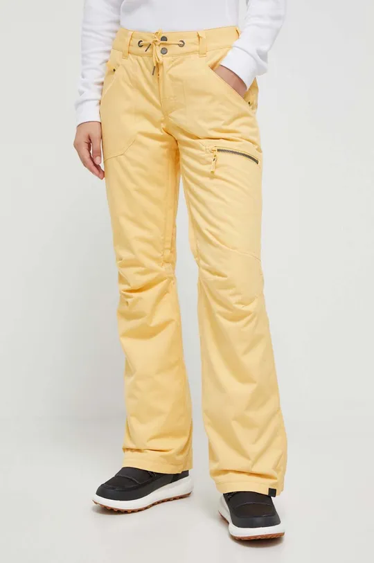 żółty Roxy spodnie Nadia Damski
