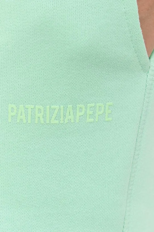zöld Patrizia Pepe pamut melegítőnadrág