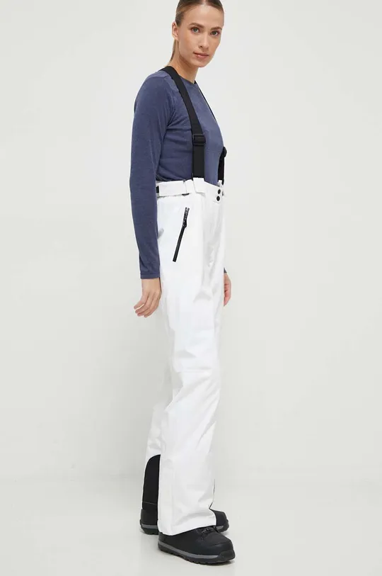 Smučarske hlače EA7 Emporio Armani bela