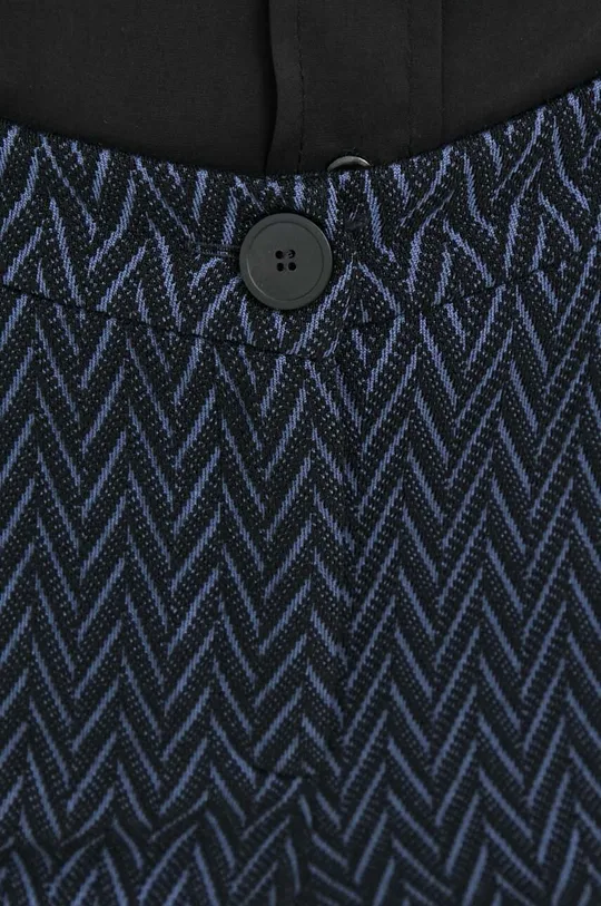 σκούρο μπλε Παντελόνι από μείγμα μαλλιού Emporio Armani