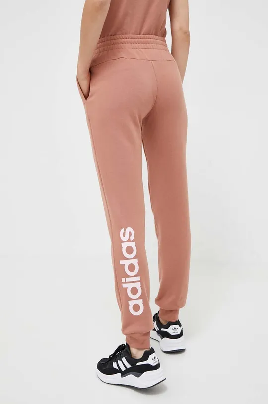 оранжевый Хлопковые спортивные штаны adidas Женский