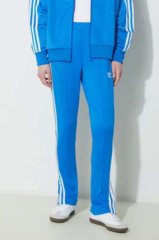 niebieski adidas Originals spodnie dresowe Damski