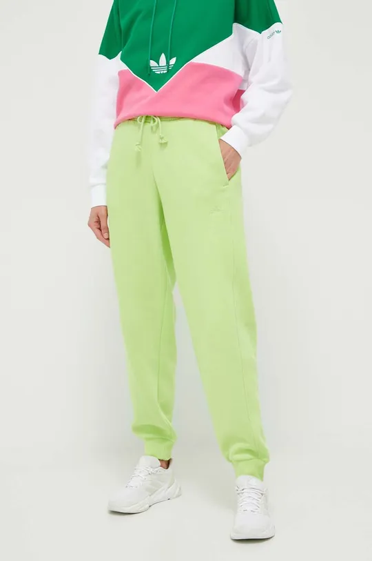 zielony adidas spodnie dresowe Damski
