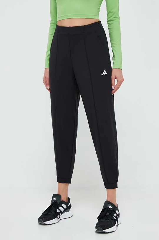 czarny adidas Performance spodnie treningowe Train Essentials Damski