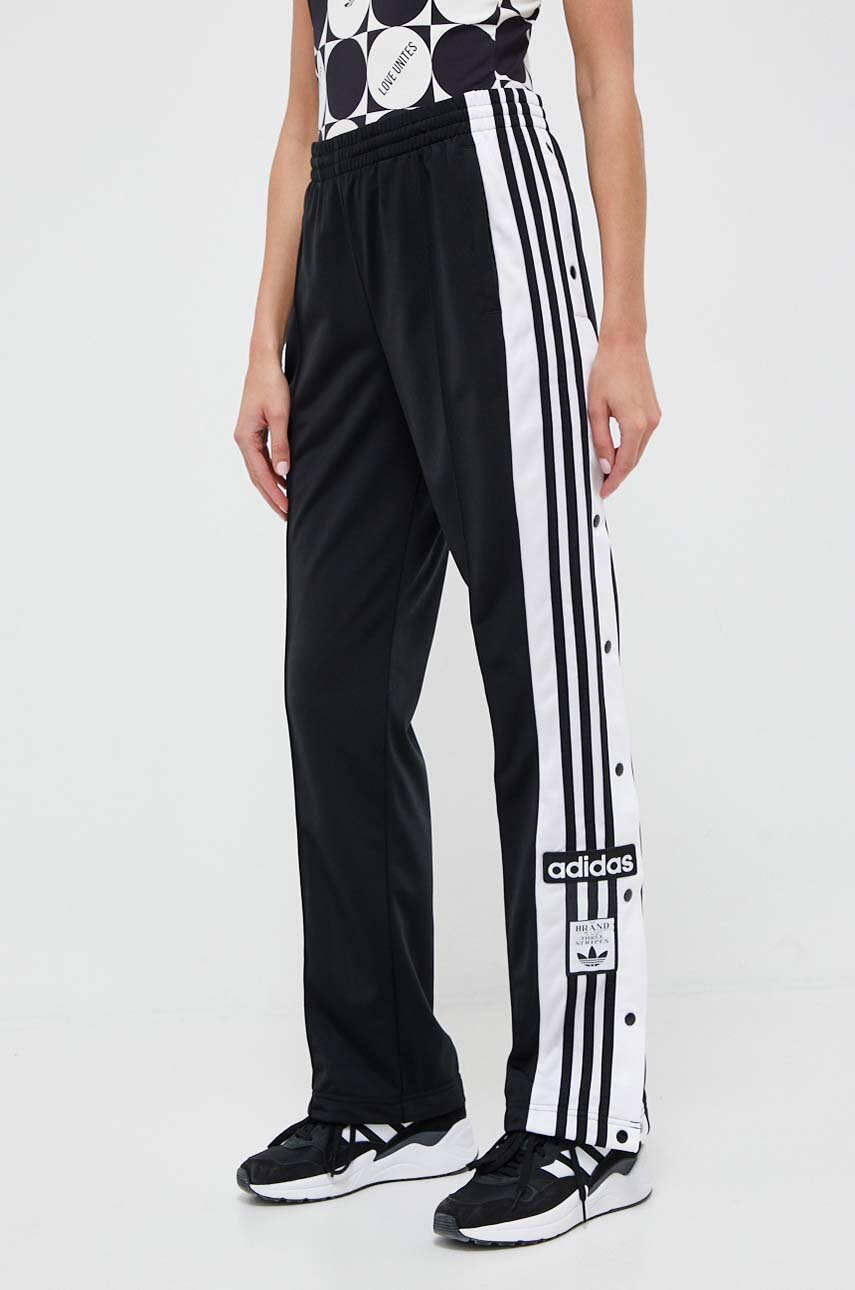 negru adidas Originals pantaloni de trening Adicolor Classics Adibreak Track Pants De femei