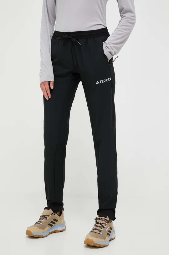 μαύρο Παντελόνι εξωτερικού χώρου adidas TERREX Liteflex Γυναικεία