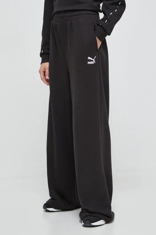 μαύρο Παντελόνι φόρμας Puma Γυναικεία