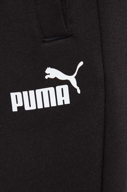 czarny Puma spodnie dresowe Power