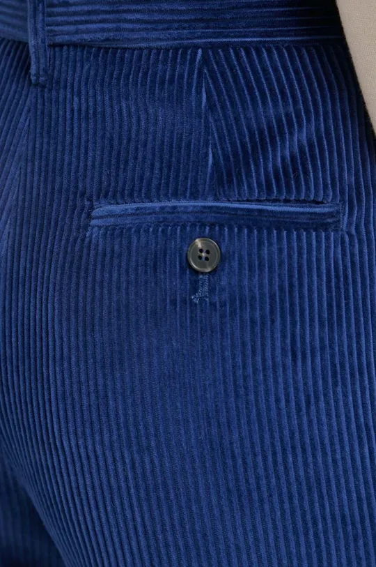 niebieski Weekend Max Mara spodnie bawełniane