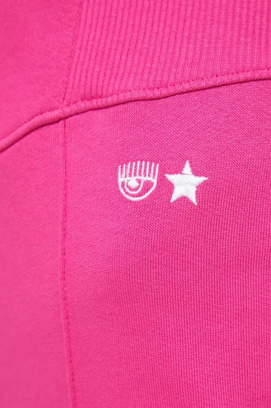 розовый Хлопковые спортивные штаны Chiara Ferragni