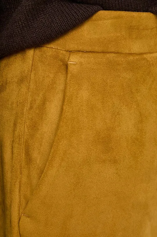 żółty Max Mara Leisure spodnie