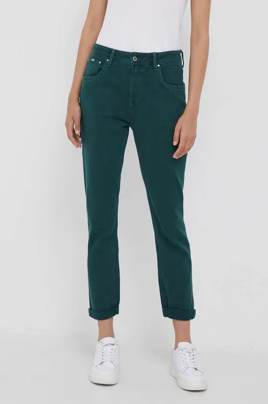 zielony Pepe Jeans jeansy Damski