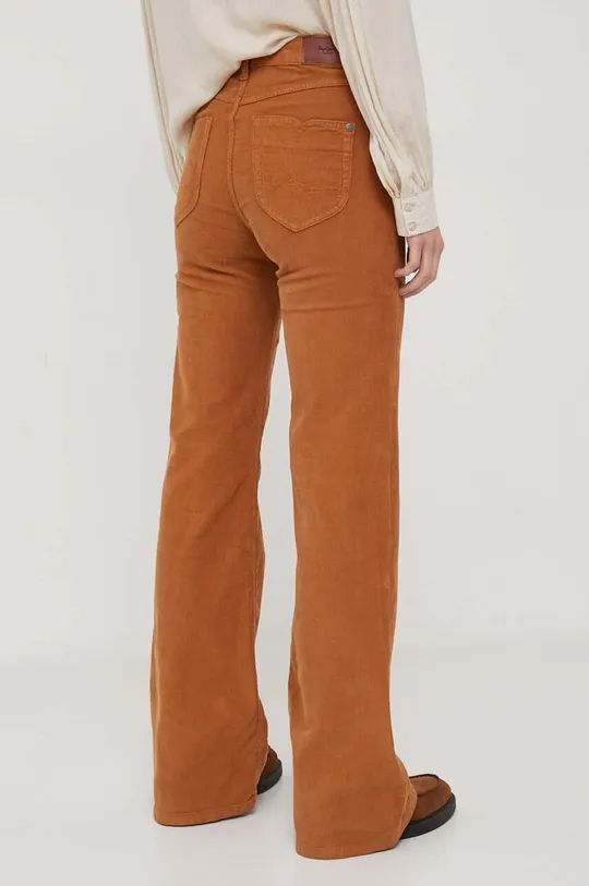 Pepe Jeans spodnie WILLA Materiał zasadniczy: 99 % Bawełna, 1 % Elastan, Wstawki: 100 % Bawełna