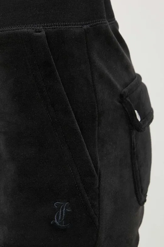 czarny Juicy Couture spodnie dresowe Del Ray