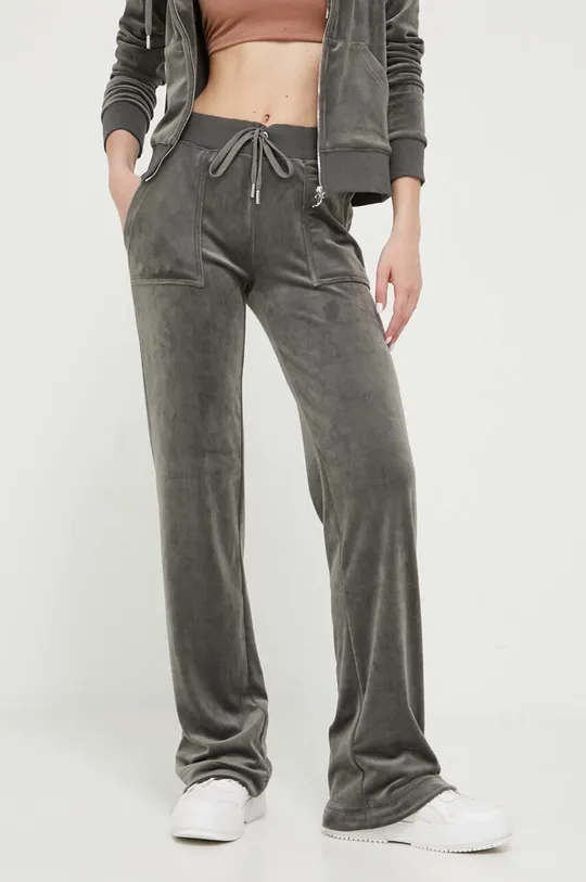 szary Juicy Couture spodnie dresowe Del Ray Damski