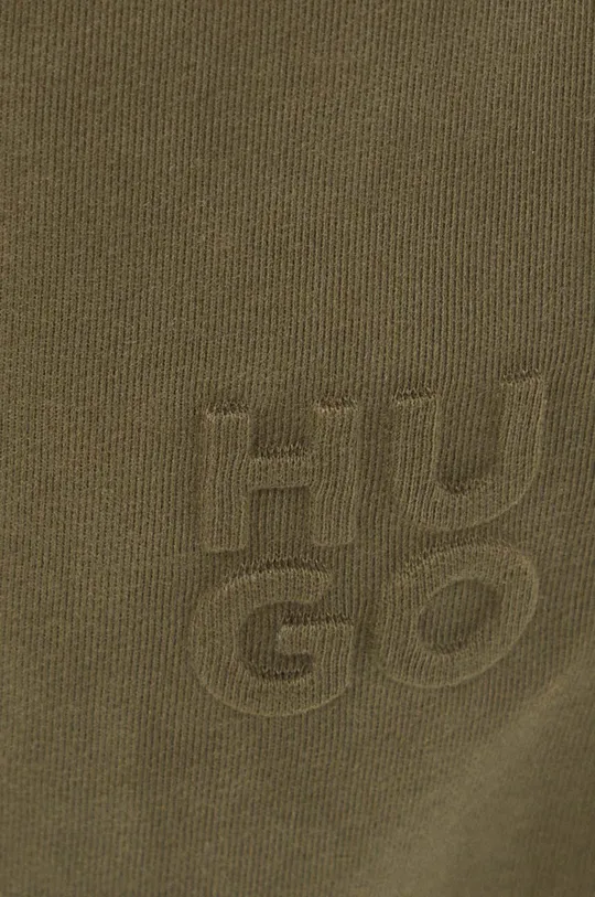 зелений Бавовняні спортивні штани HUGO