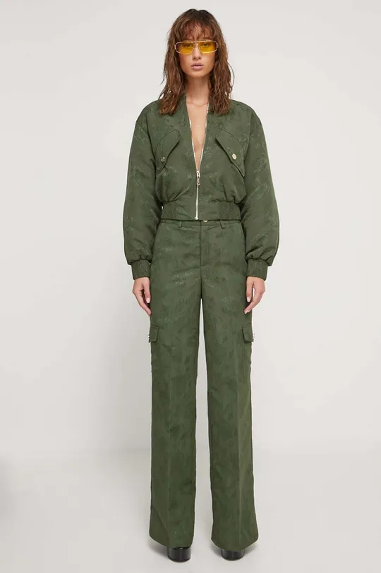 πράσινο Παντελόνι Blugirl Blumarine Γυναικεία