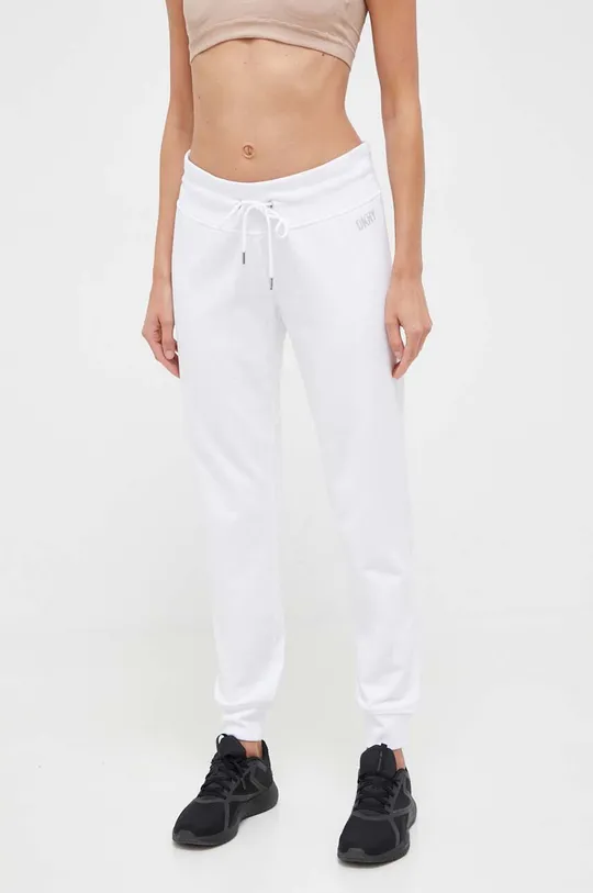 λευκό Παντελόνι φόρμας DKNY Γυναικεία
