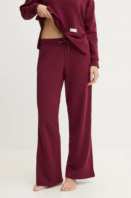 Tommy Hilfiger pantaloni de lounge UW0UW04771 burgundia AA00