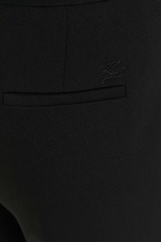 czarny Karl Lagerfeld spodnie