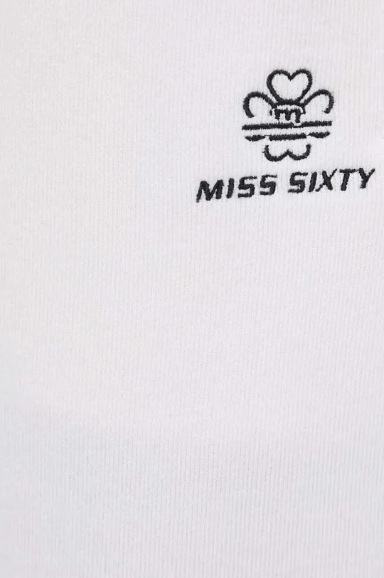 beżowy Miss Sixty spodnie dresowe wełniane