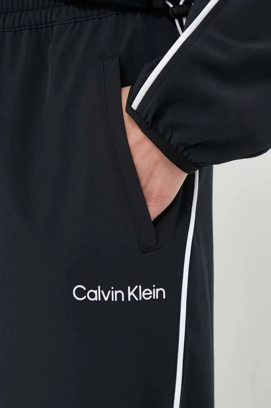 czarny Calvin Klein Performance spodnie treningowe