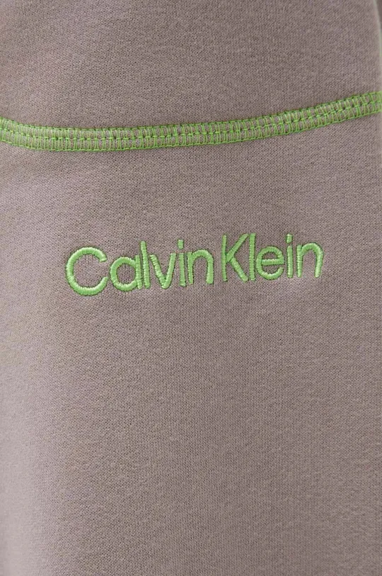 sivá Bavlnené pyžamové nohavice Calvin Klein Underwear