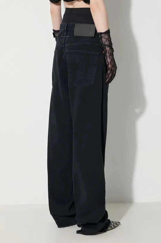 Τζιν παντελόνι MM6 Maison Margiela Pants 5 Pockets μαύρο