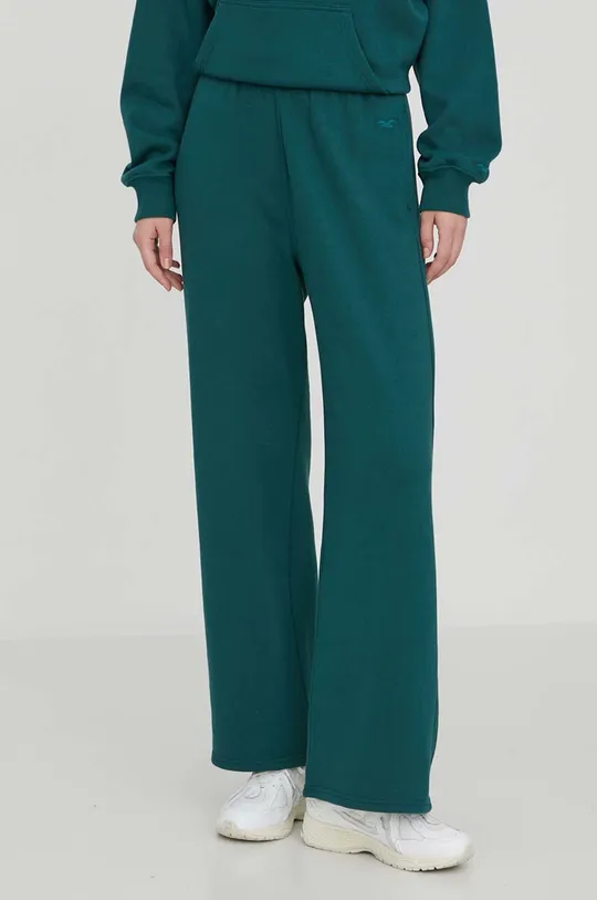 πράσινο Παντελόνι φόρμας Hollister Co. Γυναικεία