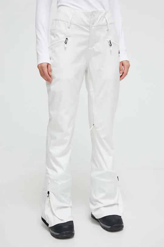 λευκό Παντελόνι Burton Marcy High Rise Γυναικεία