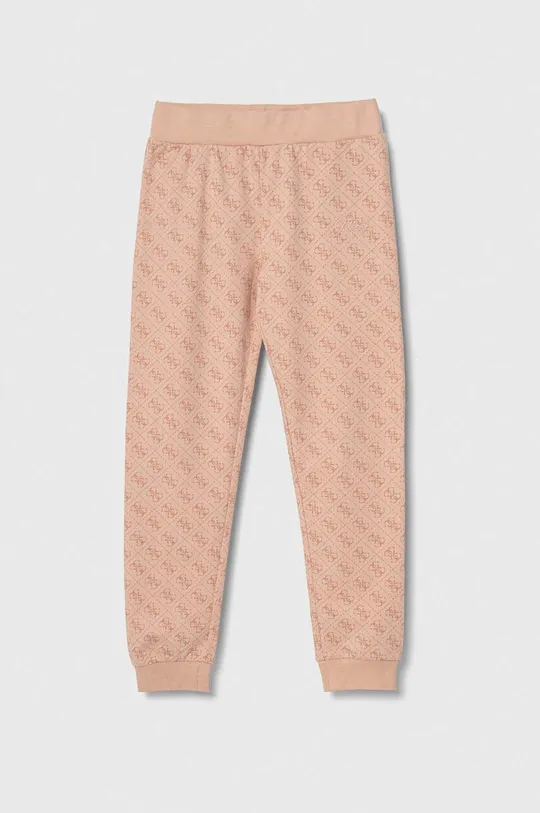 рожевий Дитячі спортивні штани Guess Для дівчаток
