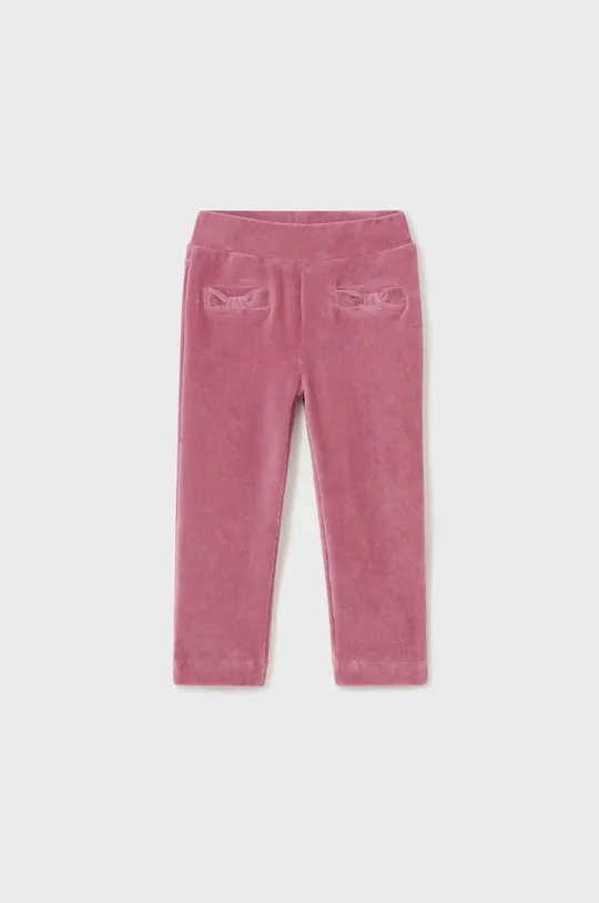 розовый Детские вельветовые брюки Mayoral Для девочек