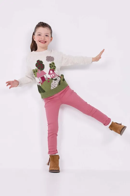 rosa Mayoral pantaloni per bambini Ragazze