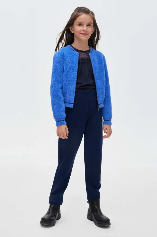 темно-синій Дитячі штани Mayoral Для дівчаток