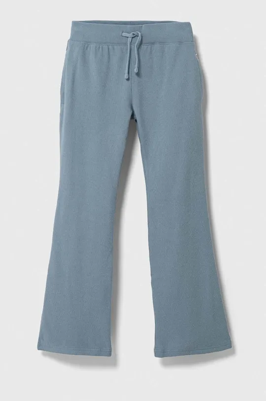 niebieski Abercrombie & Fitch spodnie dresowe dziecięce Dziewczęcy