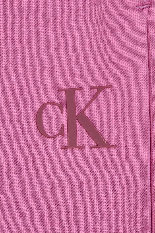 ροζ Παιδικό φούτερ Calvin Klein Jeans