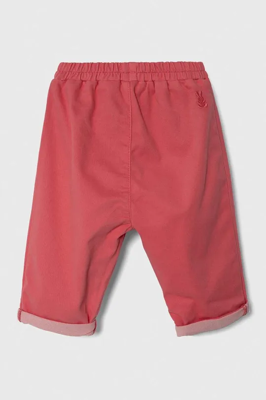United Colors of Benetton spodnie niemowlęce różowy