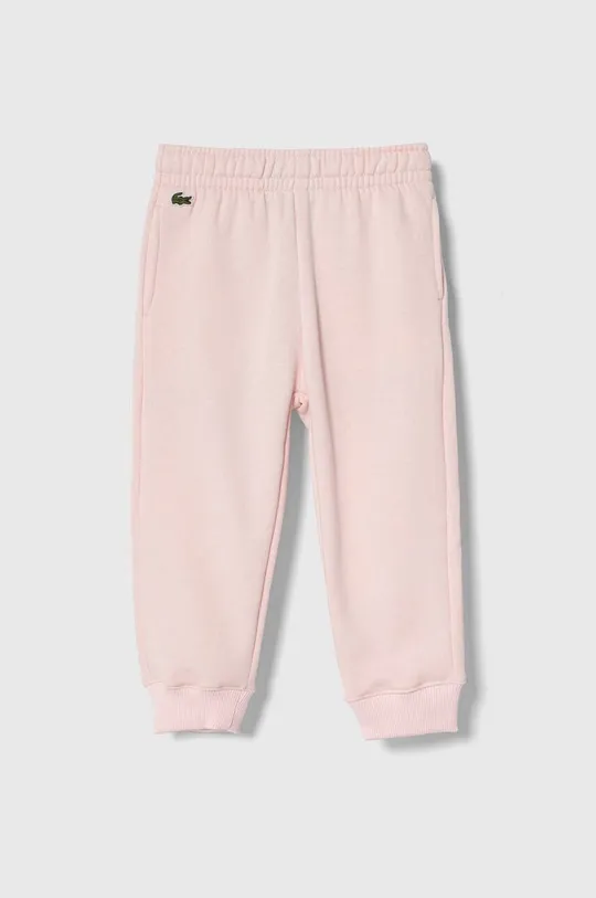 рожевий Дитячі спортивні штани Lacoste Для дівчаток