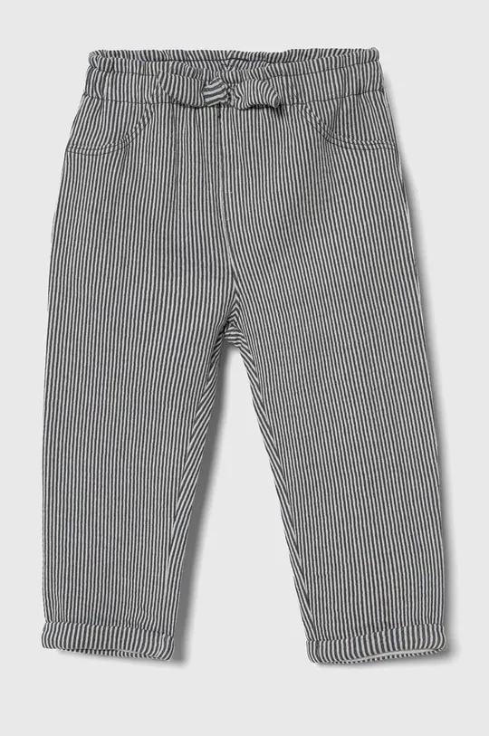 серый Хлопковые штаны для младенцев United Colors of Benetton Для девочек