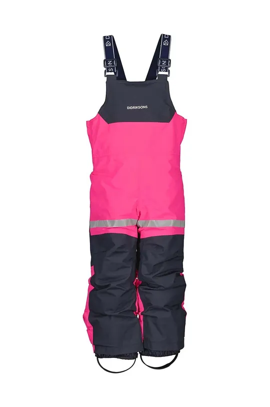 Παιδικό παντελόνι σκι Didriksons BJÄRVEN KD BIB PANT ροζ