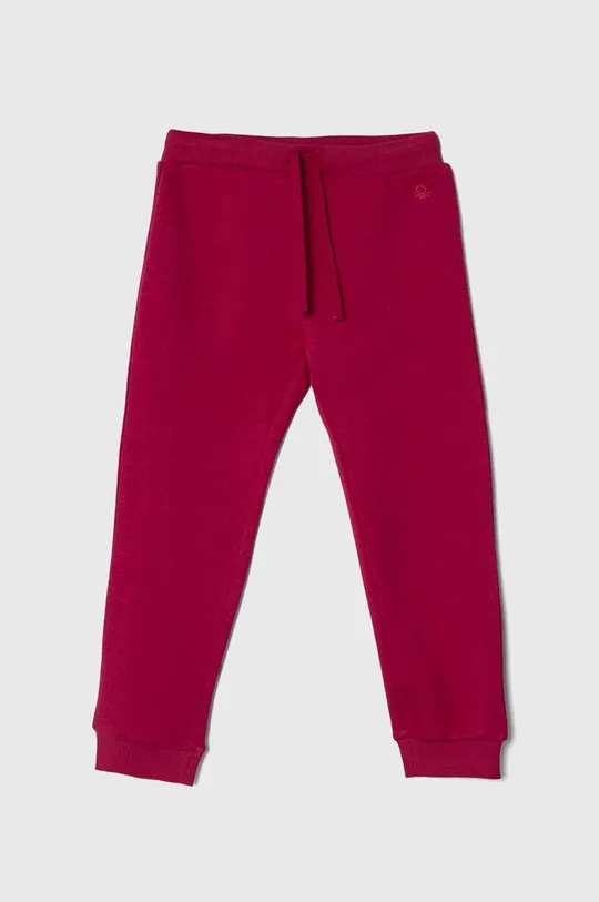 рожевий Дитячі спортивні штани United Colors of Benetton Для дівчаток