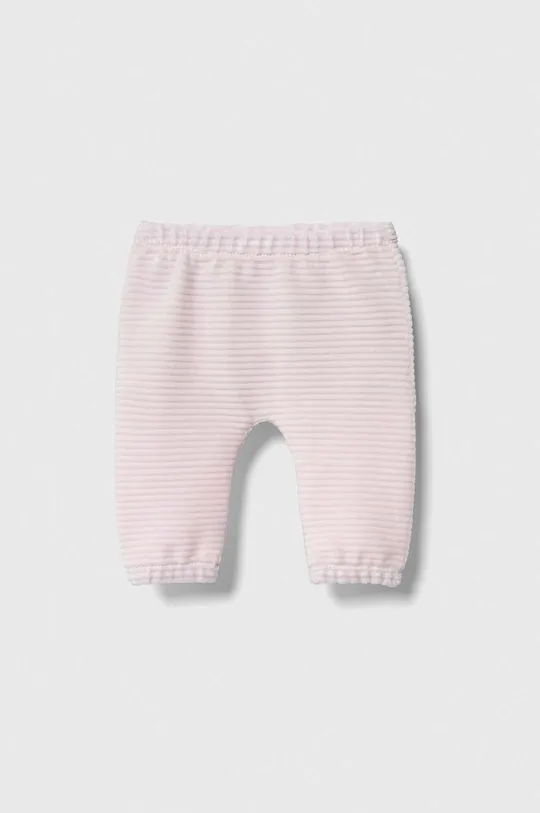 United Colors of Benetton spodnie dresowe niemowlęce różowy