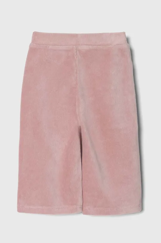 United Colors of Benetton spodnie dziecięce różowy