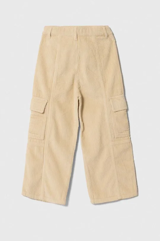 Детские вельветовые брюки United Colors of Benetton бежевый
